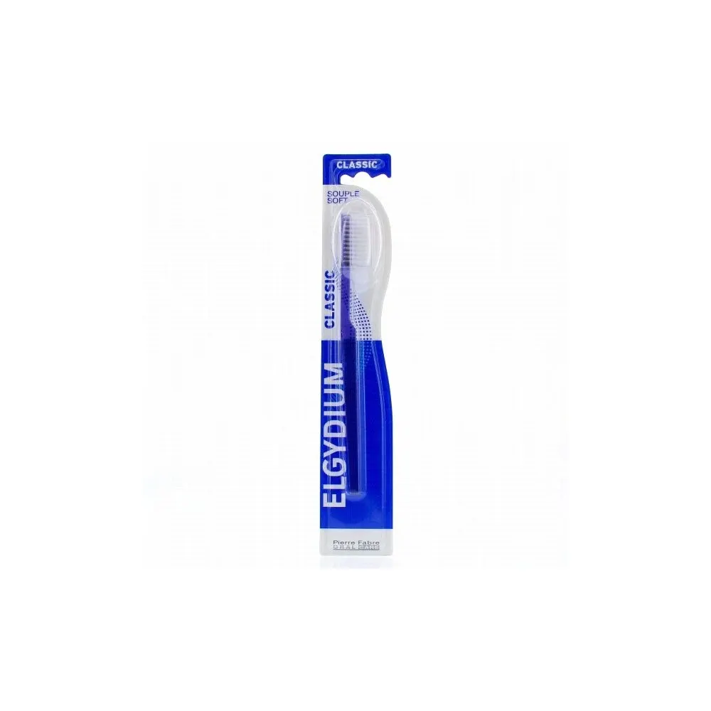 ELGYDIUM فرشاة أسنان STD شفافة