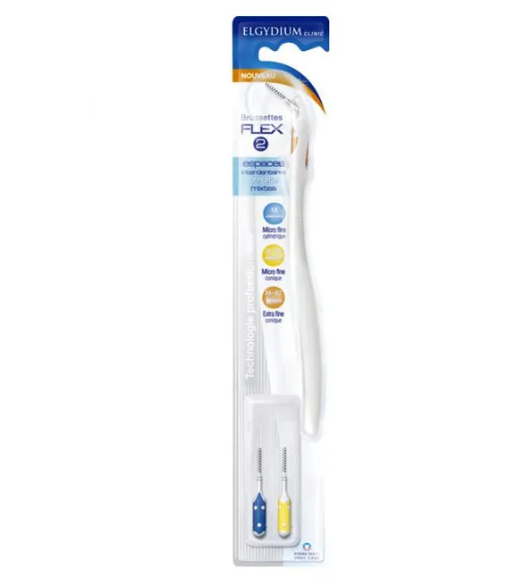 Elgydium Clinic – فرش بين الأسنان Flex 2
