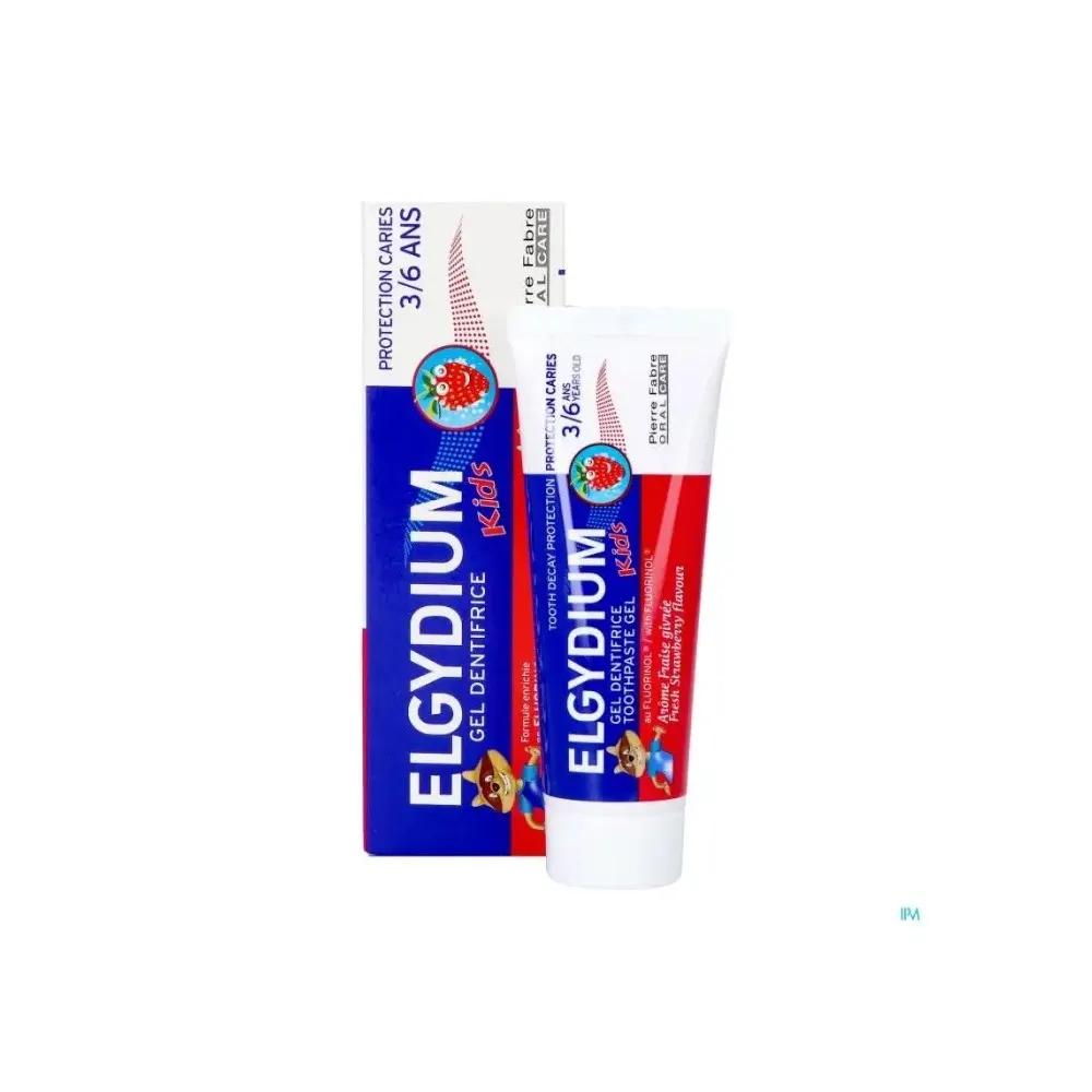 ELGYDIUM DENTIFRICE KIDS 3-6 ANS GOUT DE FRAISE