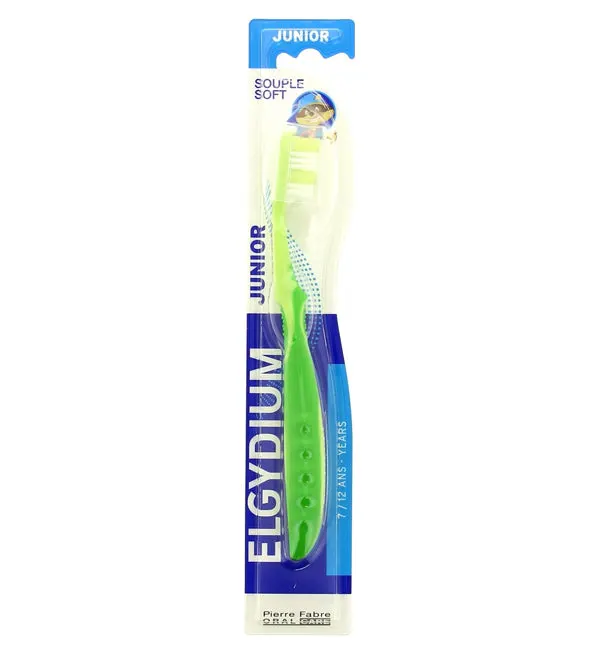 Elgydium Junior – فرشاة أسنان 7-12 سنة
