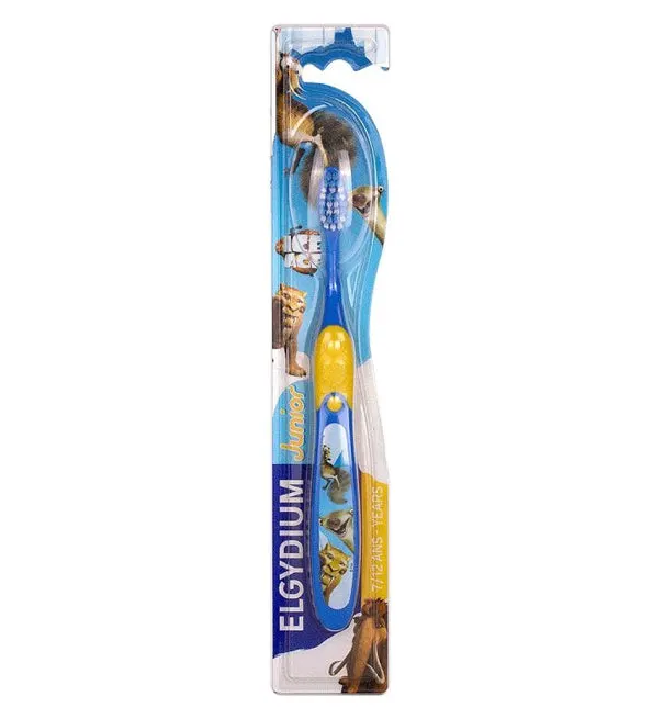 Elgydium Junior – Brosse à dents l’Âge de Glace 7-12 Ans