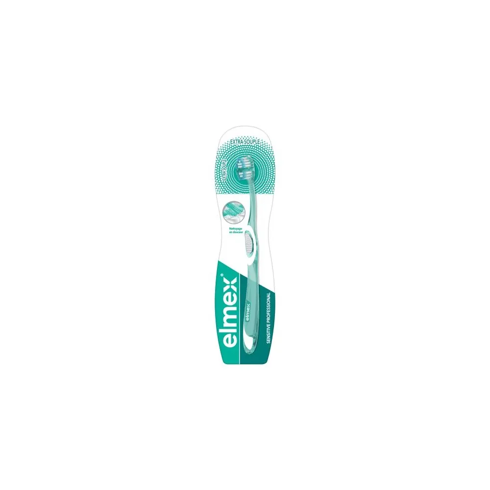Elmex Brosse à Dents Sensitive Extra Soft Professional