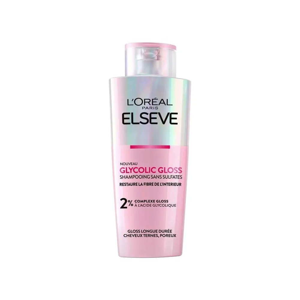 Elseve Glycolic Gloss شامبو 200 مل