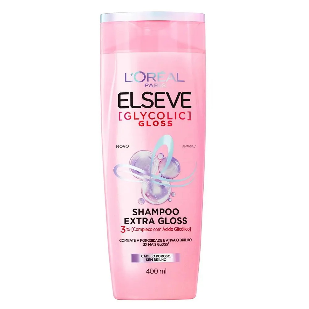 Elseve glycolic gloss shampooing 400ml