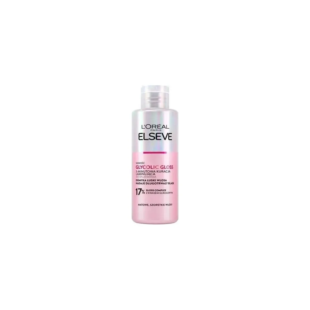 ELSEVE GLYCOLIC GLOSS Soin lamination 5 minutes Sans sulfate 200ML