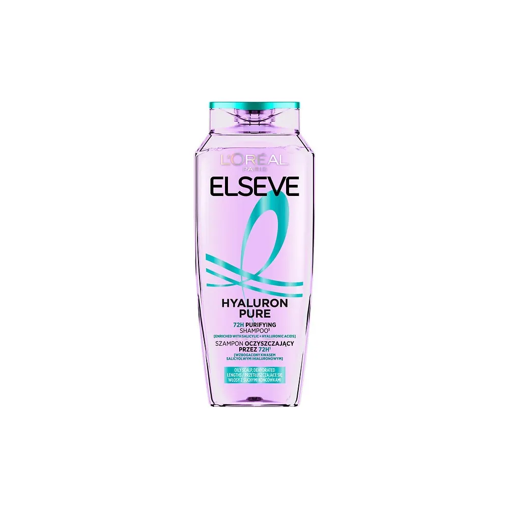 Elseve Hyaluron Pure شامبو منقٍّ 72 ساعة 400 مل