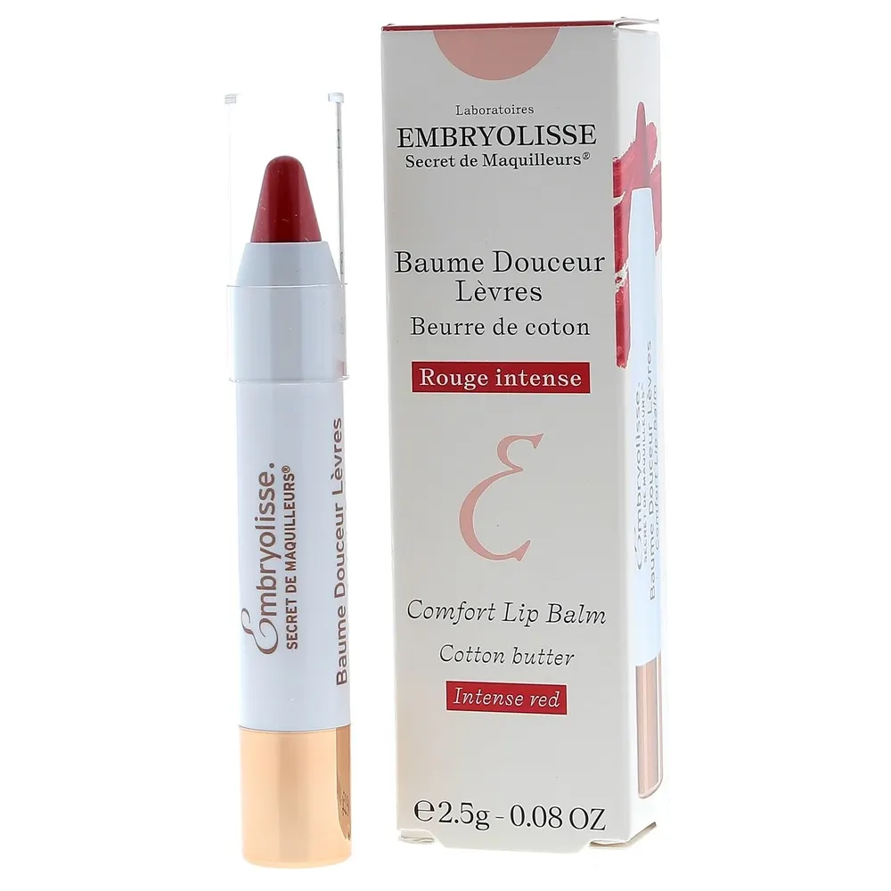 EMBRYOLISSE بلسم Douceur للشفاه Rouge Intense قلم قابل للسحب 2,5 غ