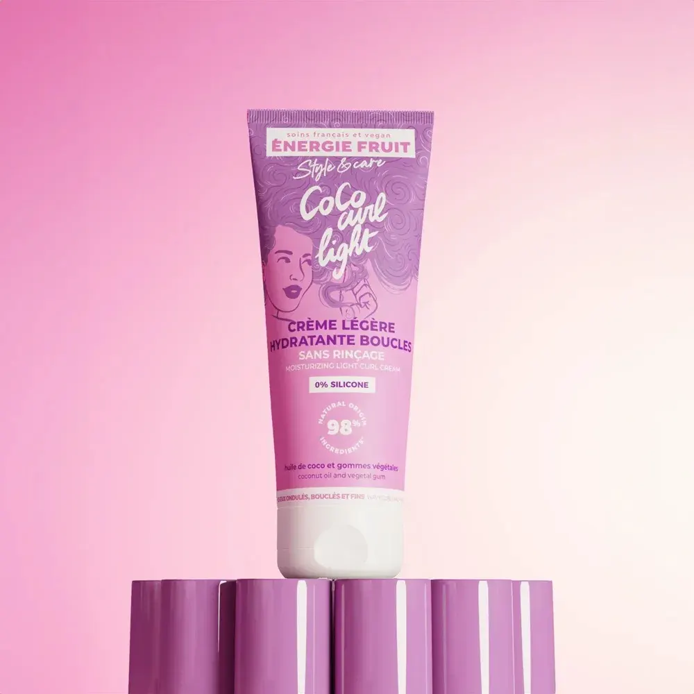 ENERGIEFRUIT Coco Curl Light كريم خفيف مرطب للشعر المجعد 200 مل