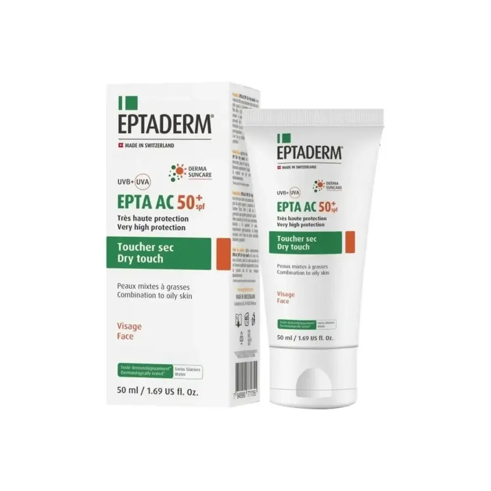 Eptaderm EPTA AC مستحلب مطفي اللمعان 50 مل