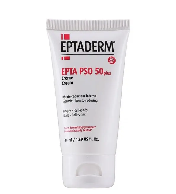 Eptaderm Epta Pso 50 plus crème ongles callosites 50ml