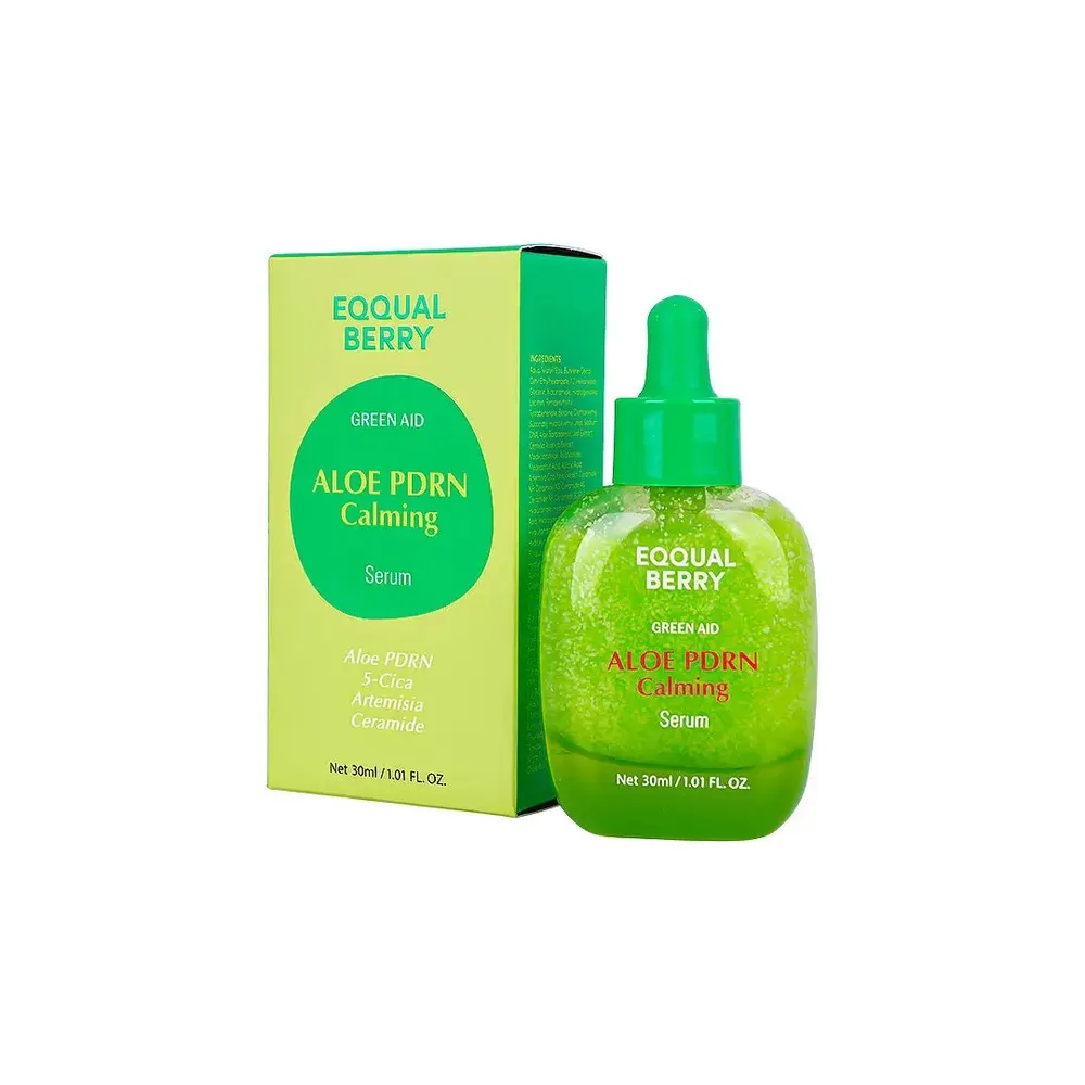 EQQUAL BERRY GREEN AID ALOE PDRN CALMING SERUM 30 ML