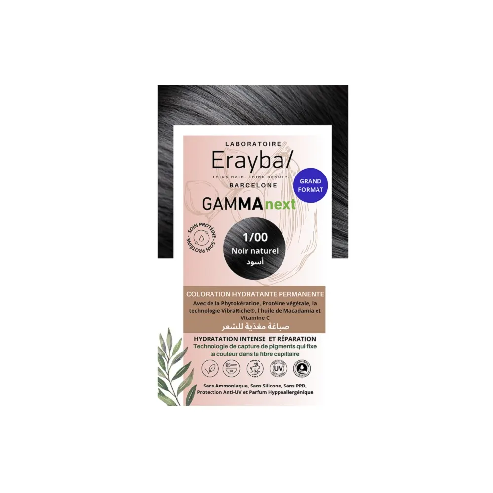 ERAYBA GAMMA NEXT 1/00 NOIR NATUREL
