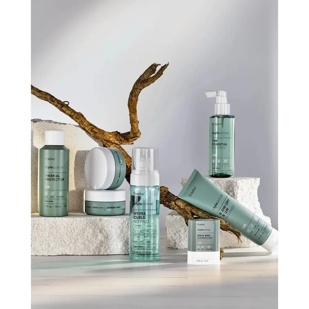 Pack Duo ERAYBA Style Active Lissage & Fraîcheur = Kit Voyage Offert