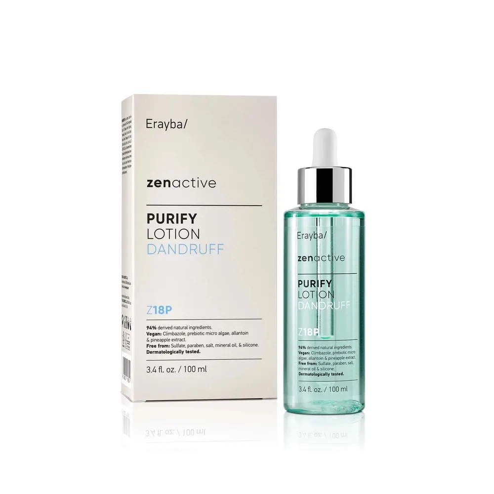Erayba Zenactive Purify لوشن Dandruff Z18P 100 مل - ضد القشرة ومهدئ للتهيج