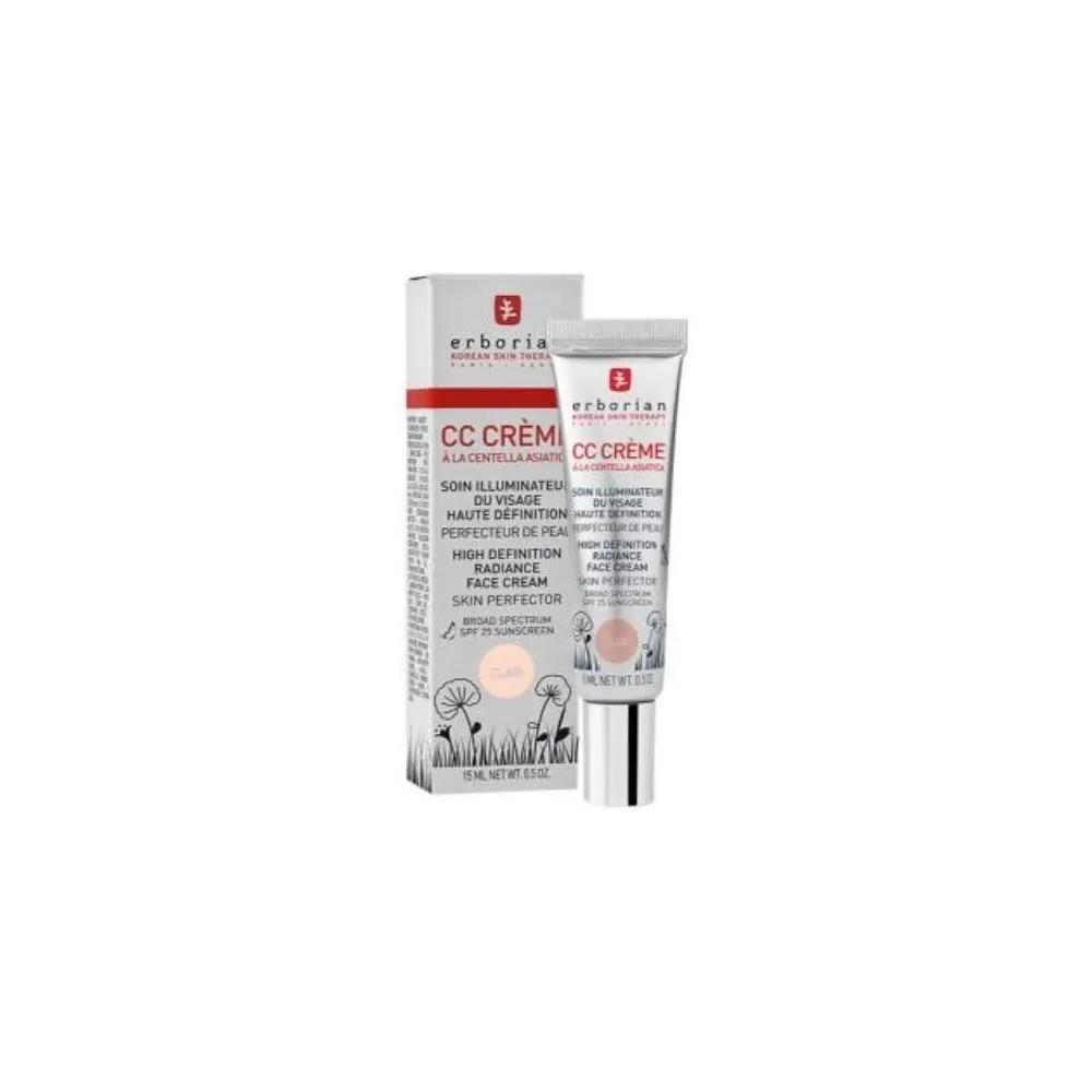 ERBORIAN Coffret CC Crème claire SPF 25 15ml + Centella Crème 20ml
