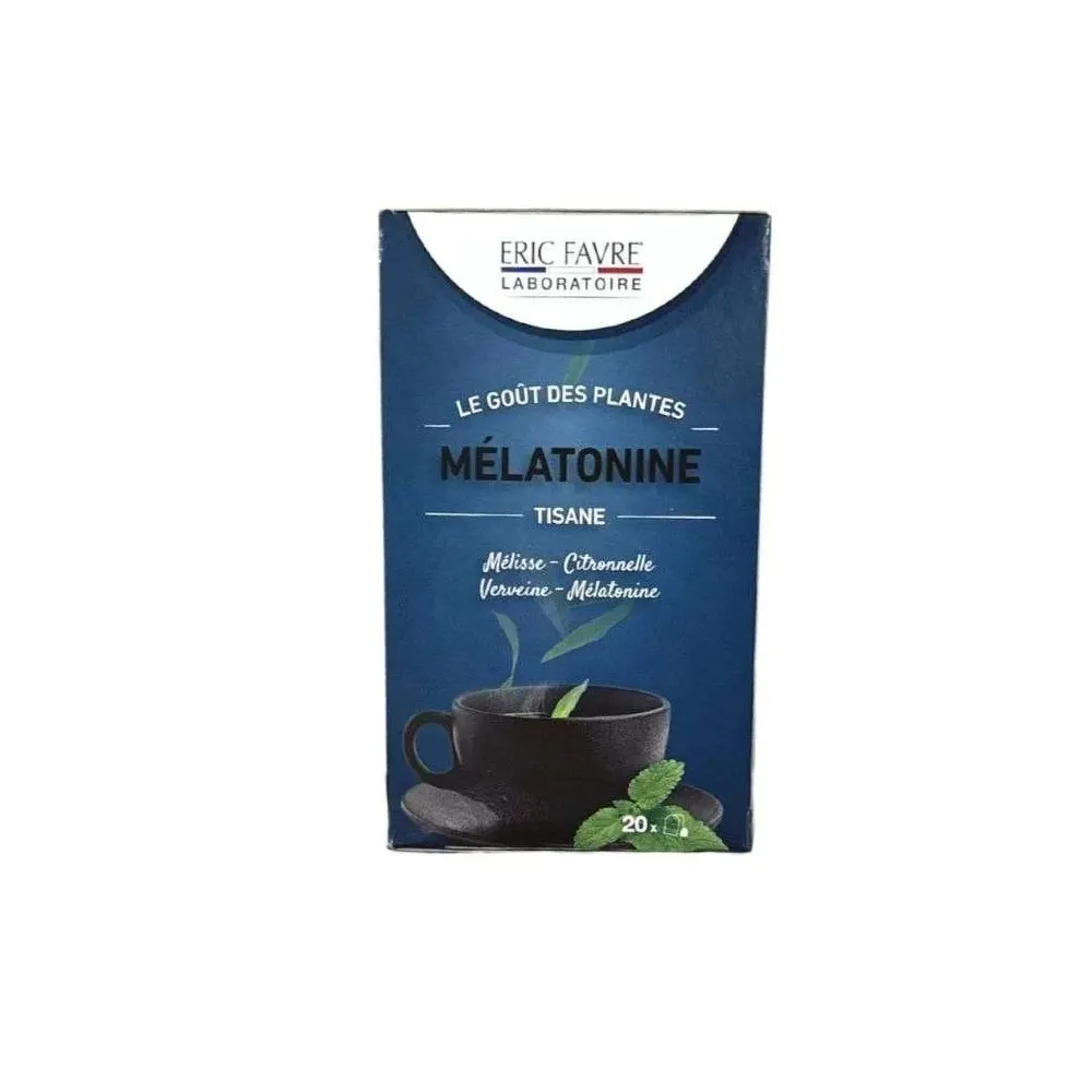 ERIC FAVRE LE GOUT DES PLANTES TISANE MELATONINE 20 SACHETS