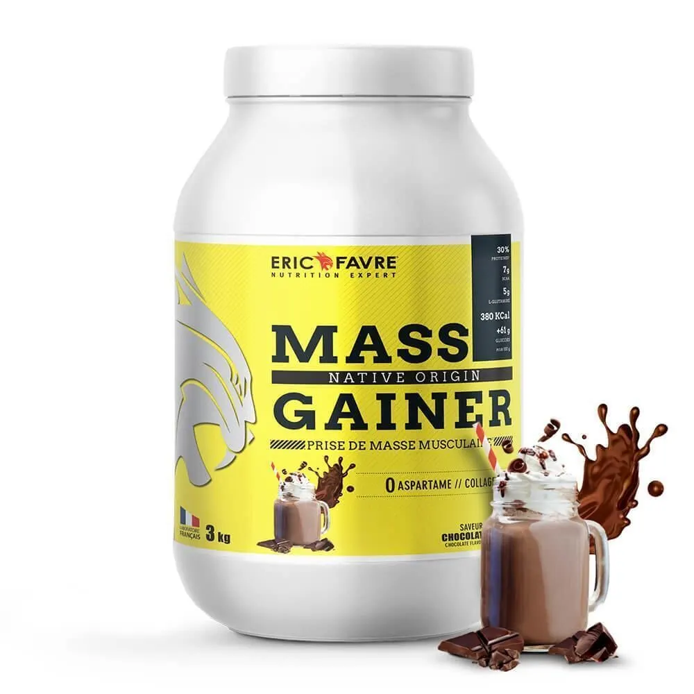ERIC FAVRE Mass Gainer Native Protein شوكولاتة 7 كلغ