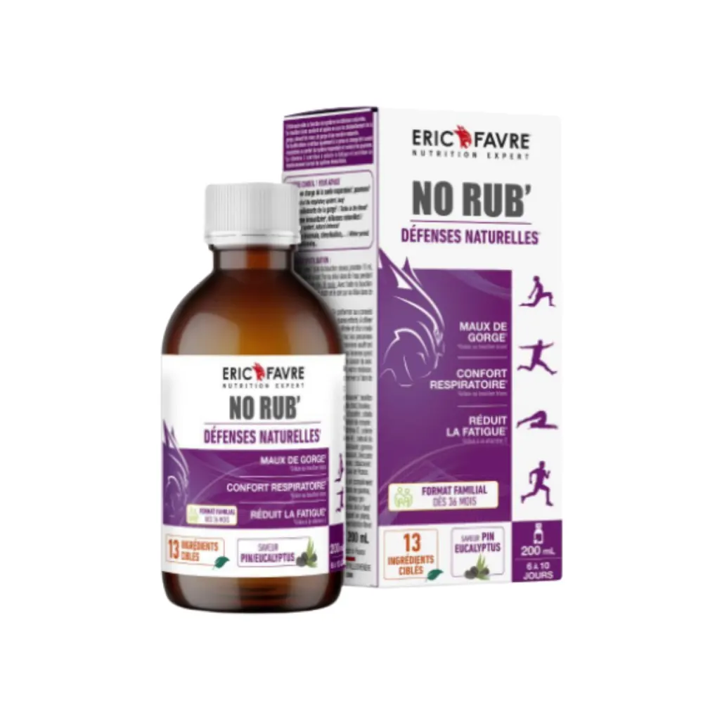 ERIC FAVRE NO RUB DEFENSES NATURELLES 200 ML