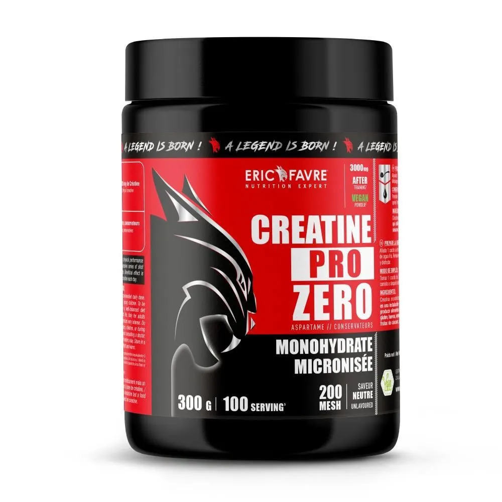 Eric Favre Pure Creatine 200 Mesh - كرياتين Pro Zero 300 غ طبيعي