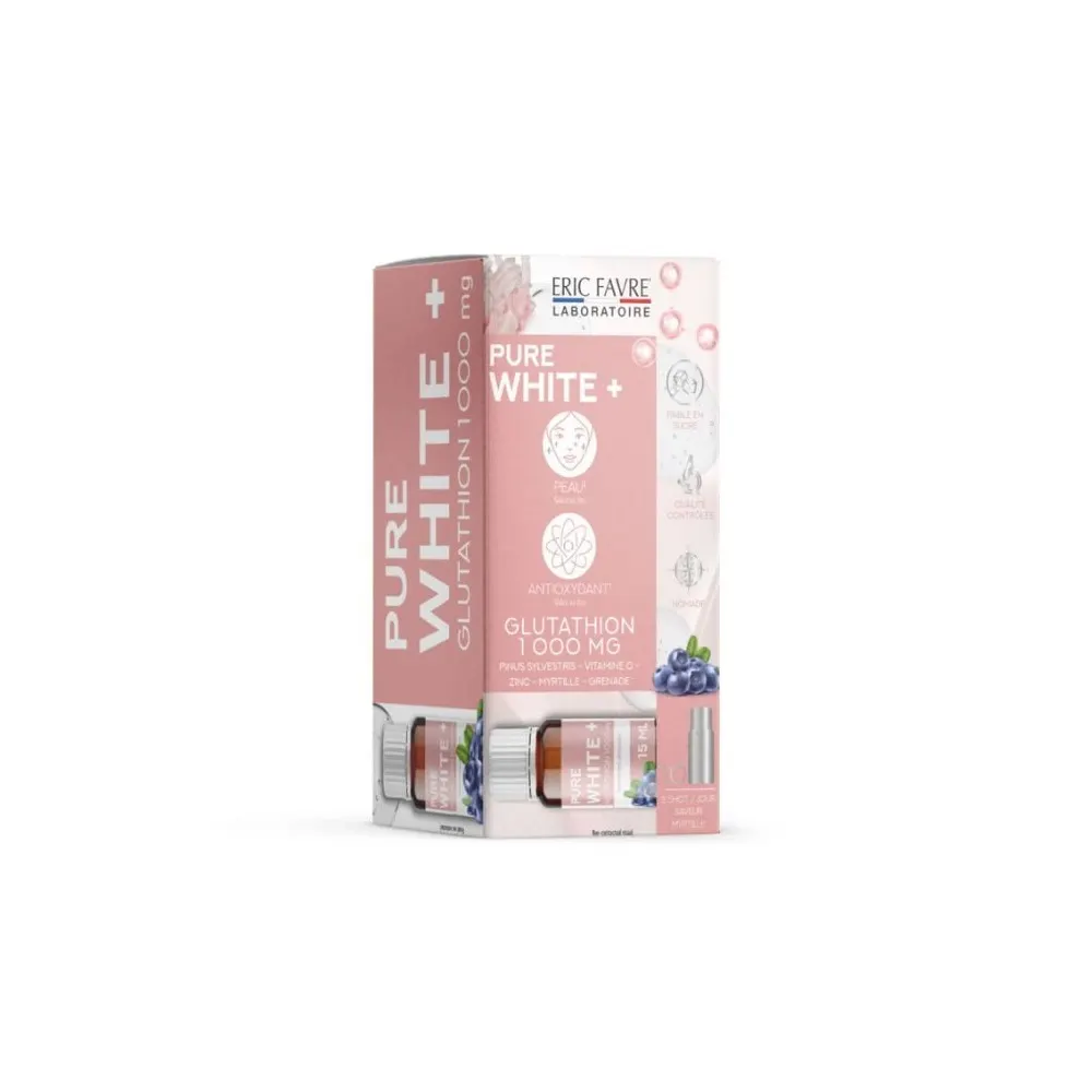 ERIC FAVRE SHOT PURE WHITE + GLUTATHION 1000 MG