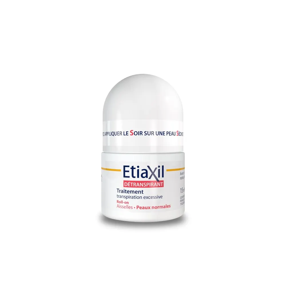 ETIAXIL DETRANSPIRANT AISSELLES PEAUX NORMALE ROLL ON 15ML