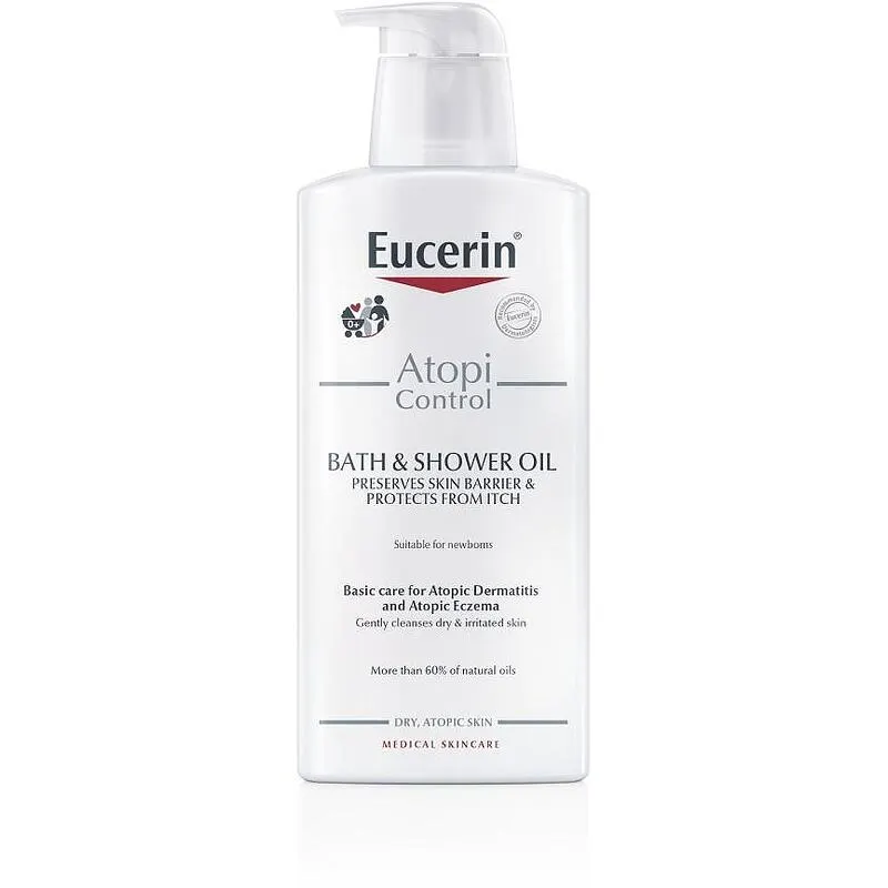 Eucerin atopicontrol huile bain et douche 400ml