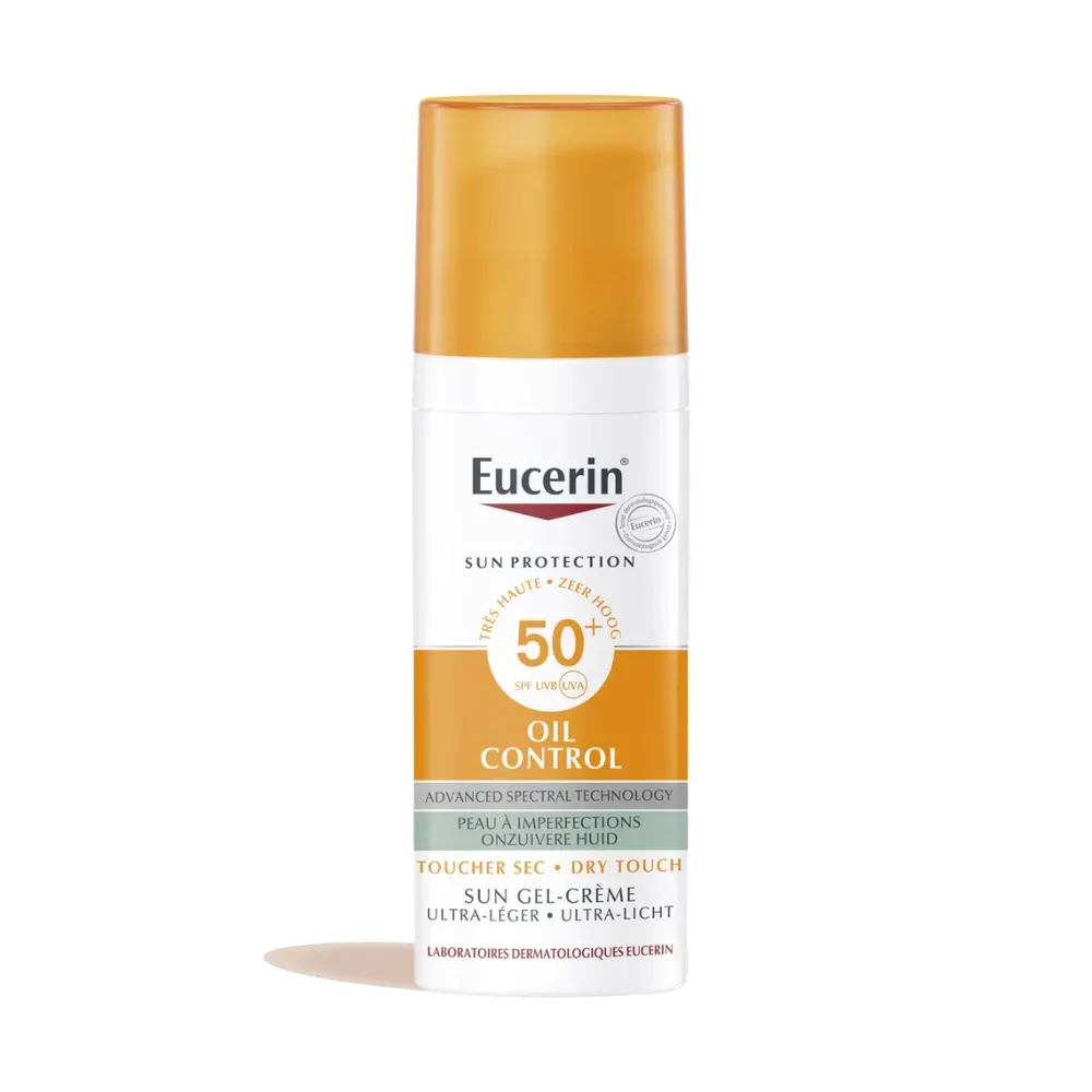 EUCERIN SUN PROTECTION OIL CONTROL GEL-CRÈME SPF50+ 50 ML = TOTE BAG OFFERT