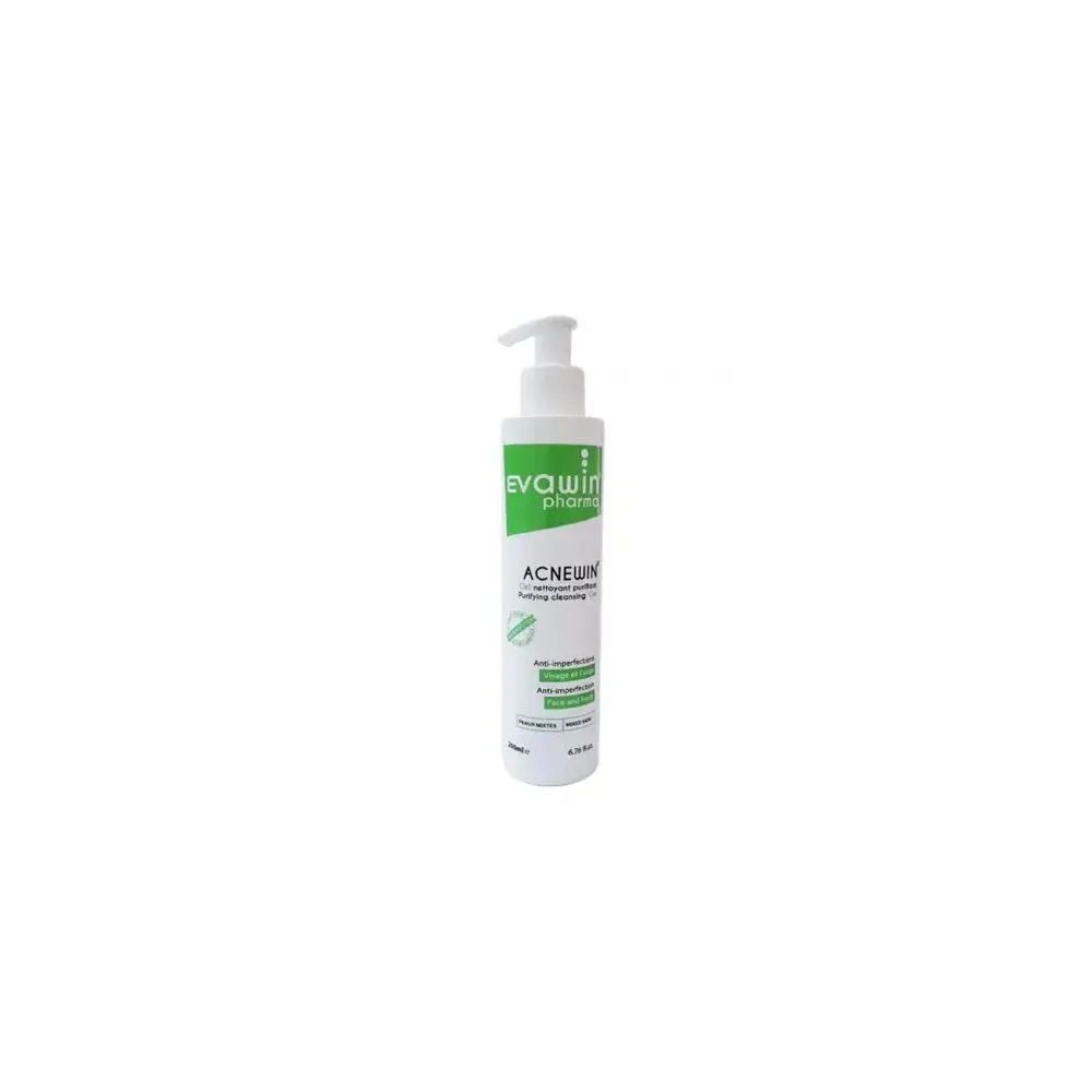 Evawin Pharma Acnewin Gel Nettoyant Purifiant 200ML
