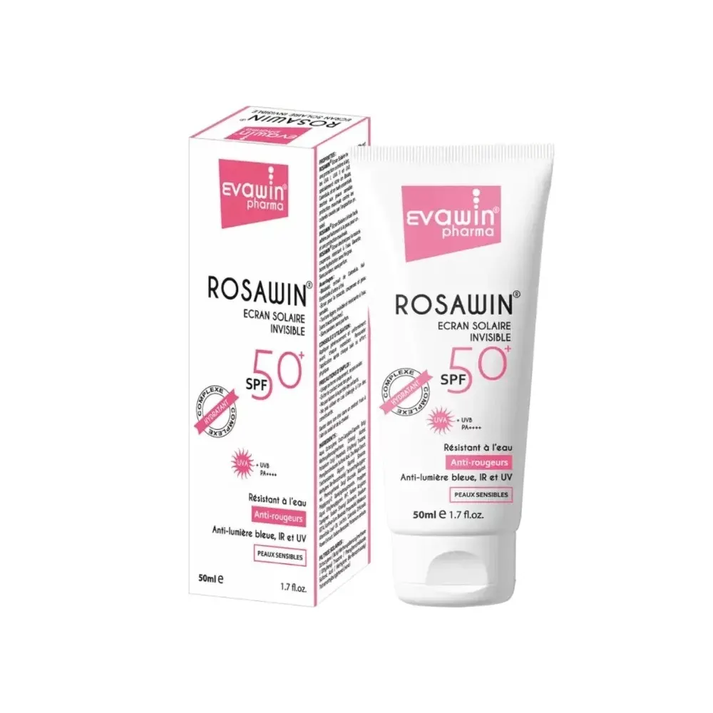 EVAWIN ROSAWIN ECRAN SOLAIRE INVISIBLE SPF 50+ 50 ML