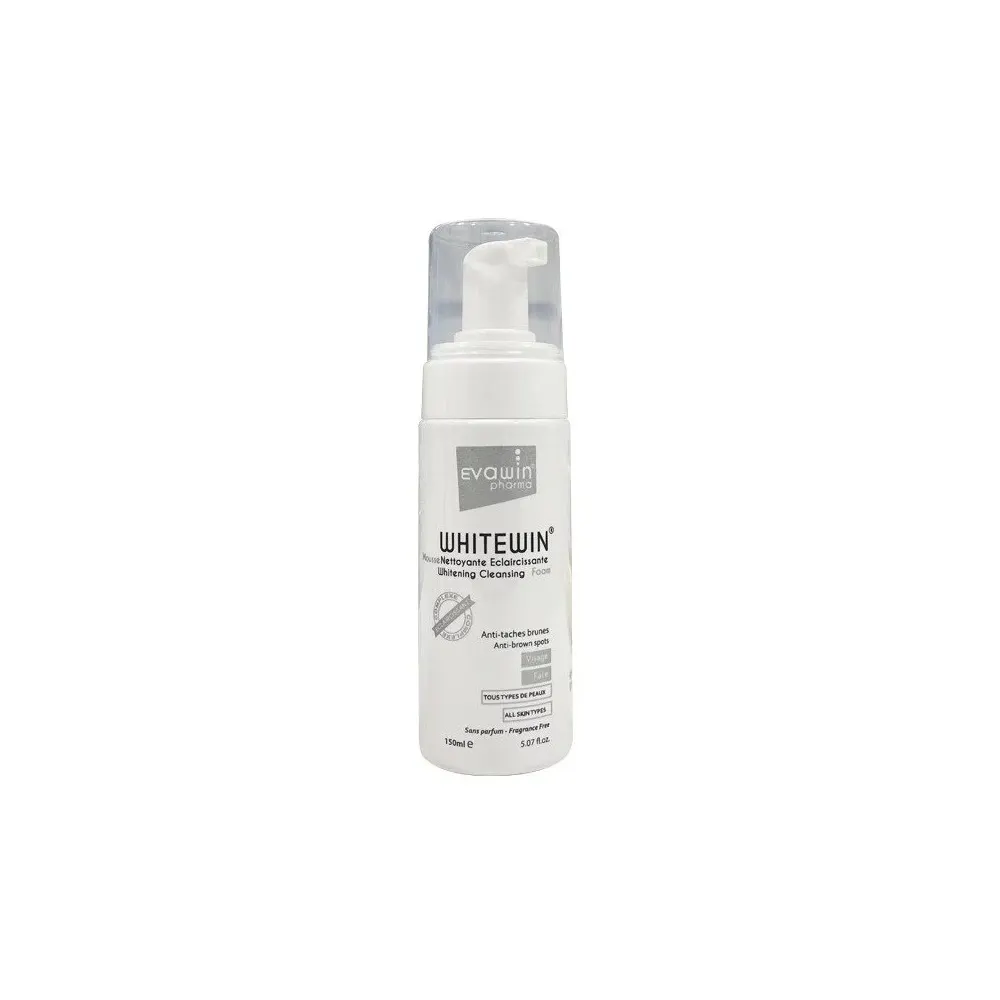 Evawin Whitewin Mousse Nettoyante Eclaircissante 150ml