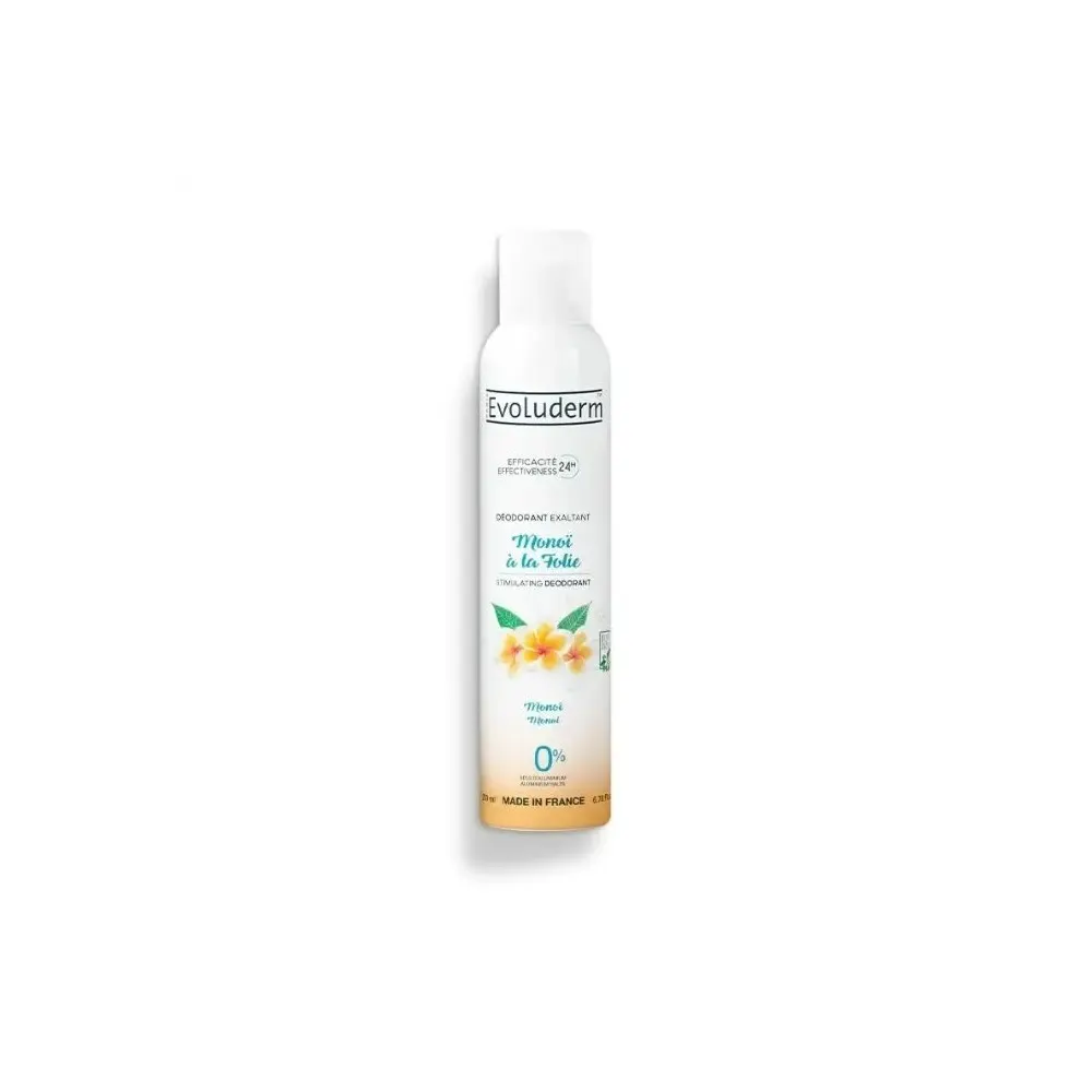EVOLUDERM DEODORANT MONOI A LA FOLIE EFFICACITE 24H 200ML