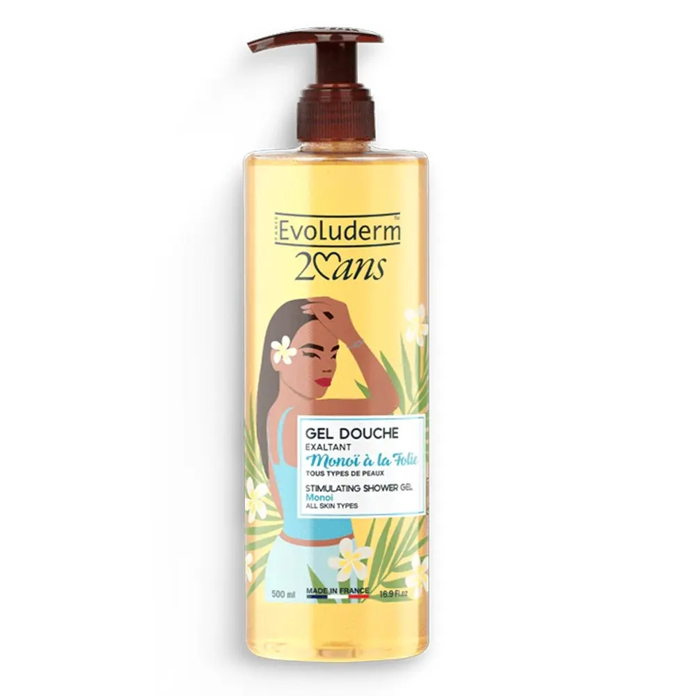 EVOLUDERM GEL DOUCHE EXALTANT MONOI A LA FOLIE 500ML