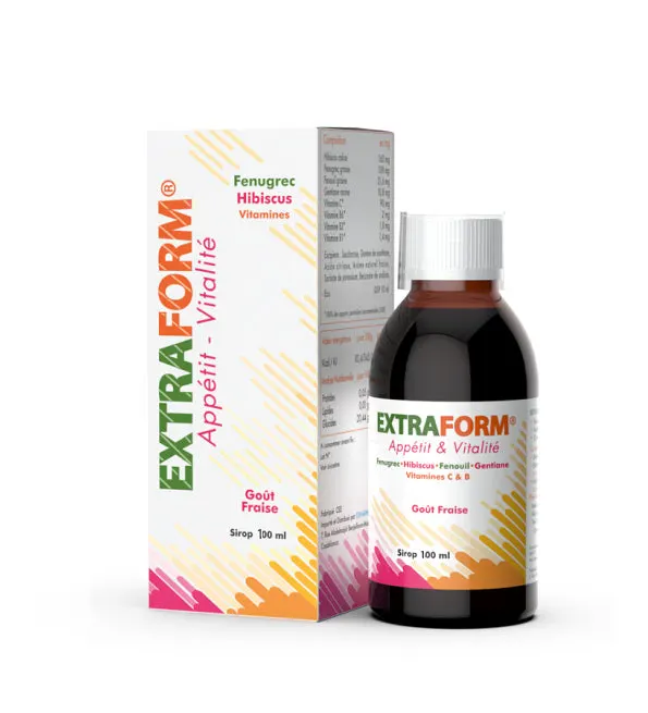 EXTRALEVURE Extraform Sirop 100Ml