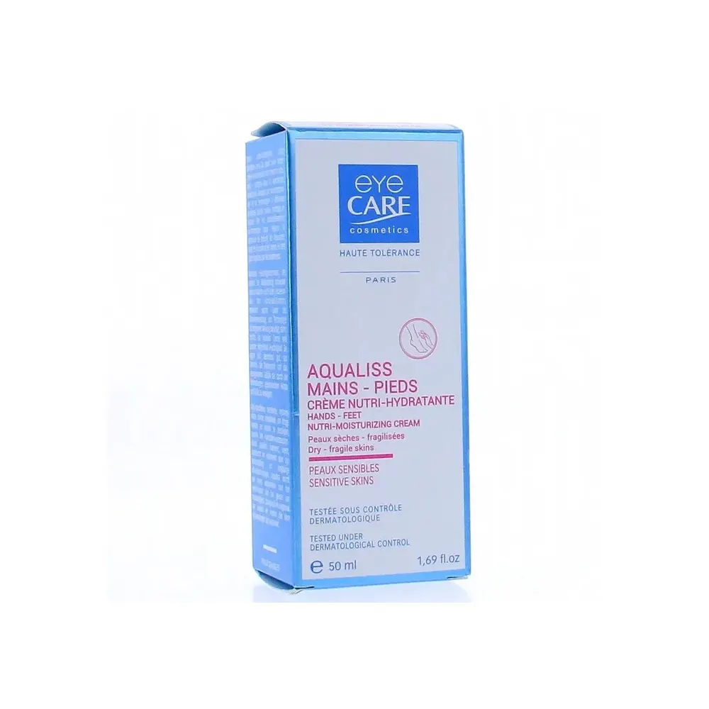 Eye Care Crème Mains Et Pieds Aqualiss 50 mL