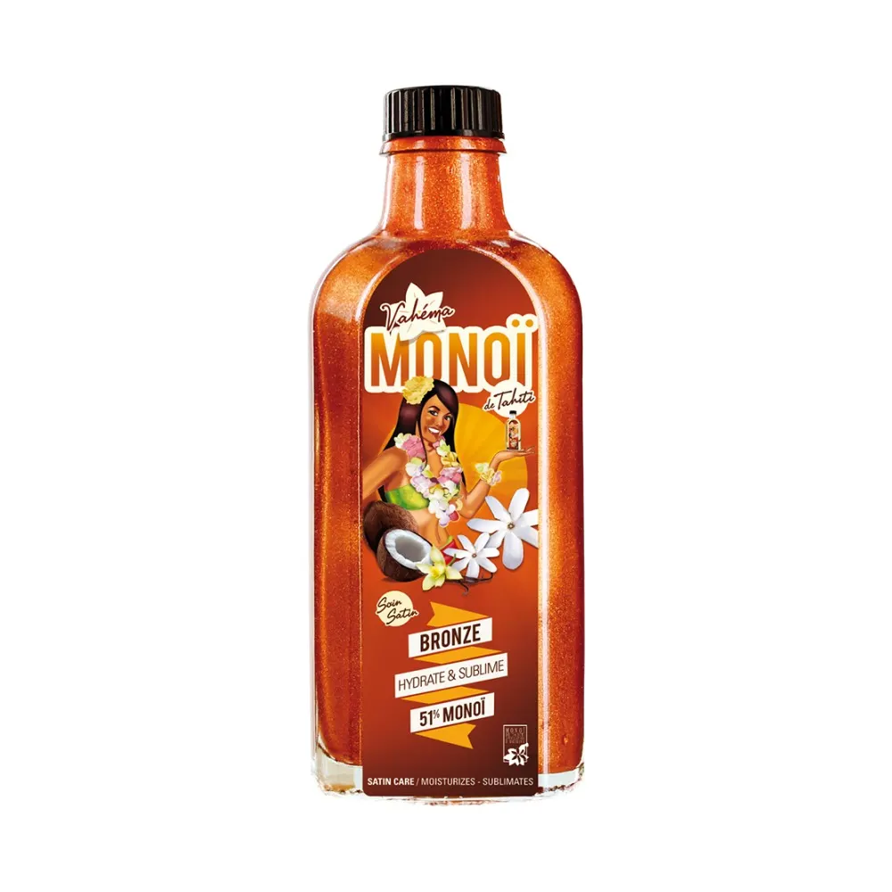FAR MONOI DE TAHITI SOIN SATIN BRONZE
