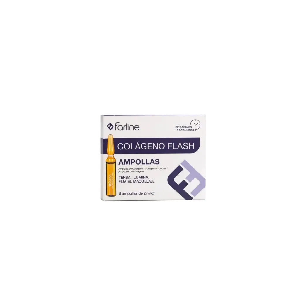 FARLINE Ampoules Collagène Effet Lift & Éclat 5 × 2 ml