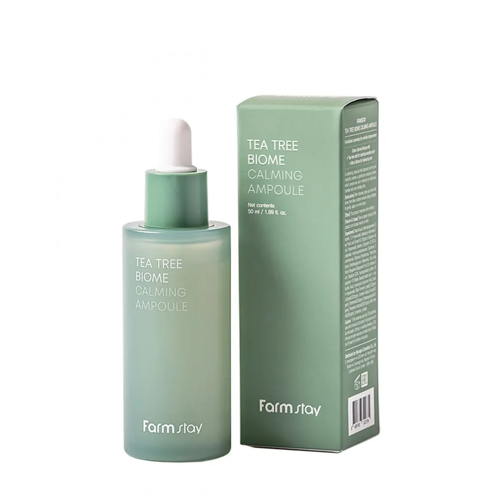 Farmstay Tea Tree Biome مهدئ أمبولة 50 مل