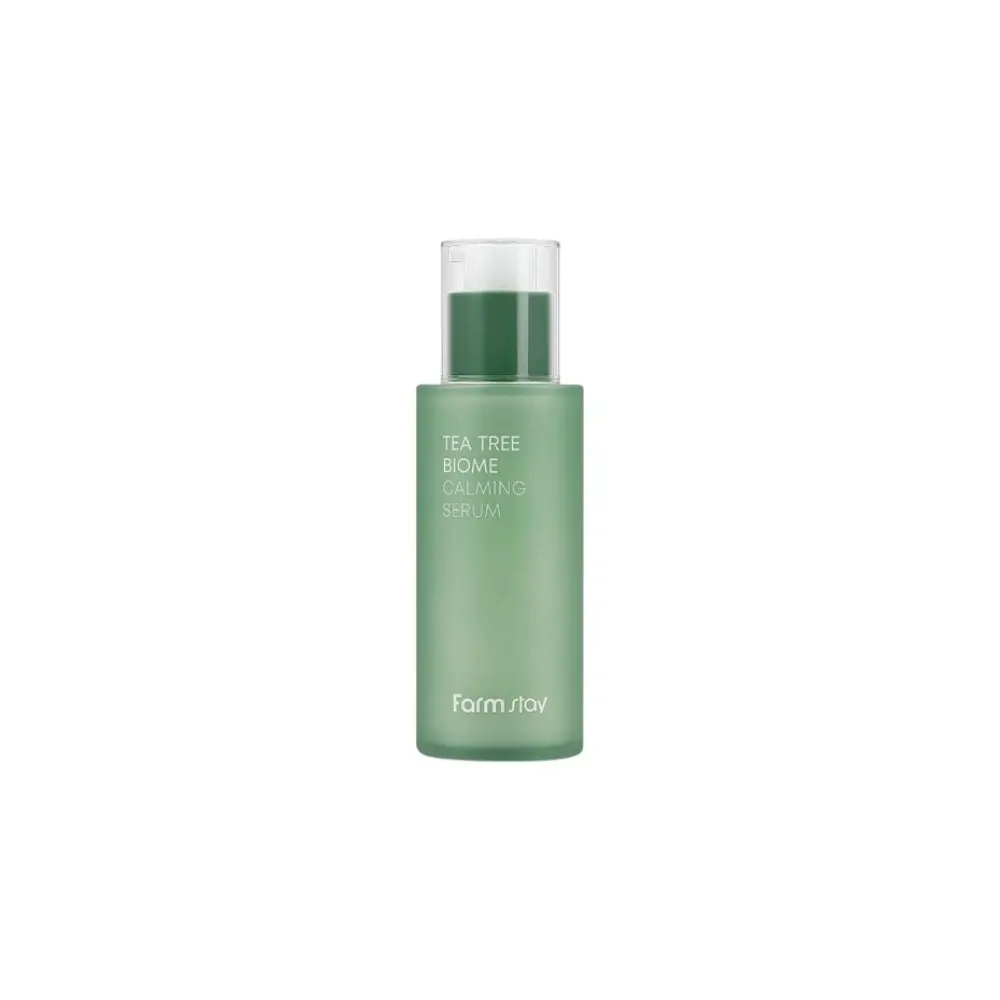 Farmstay Tea Tree Biome مهدئ سيروم واقي من الشمس SPF50+ 50 مل
