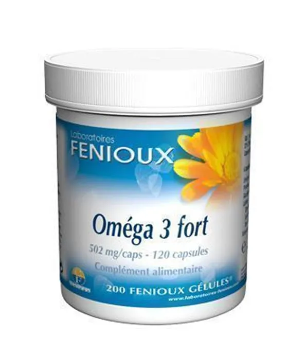 Fenioux أوميغا 3 قوي 120 كبسولة 502 ملغ