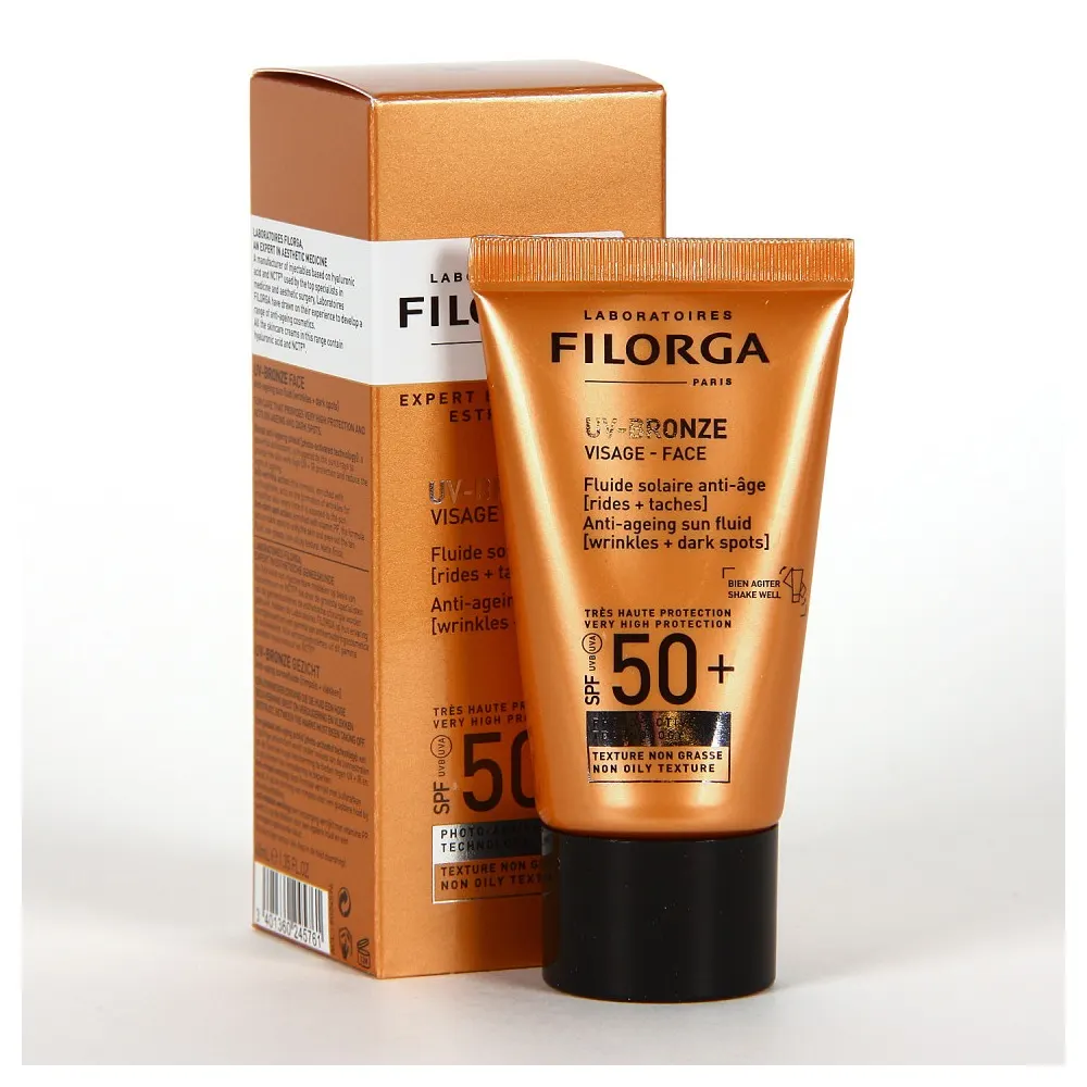 Filorga UV-Bronze Face Fluid مضاد للشيخوخة SPF50+ 40 مل