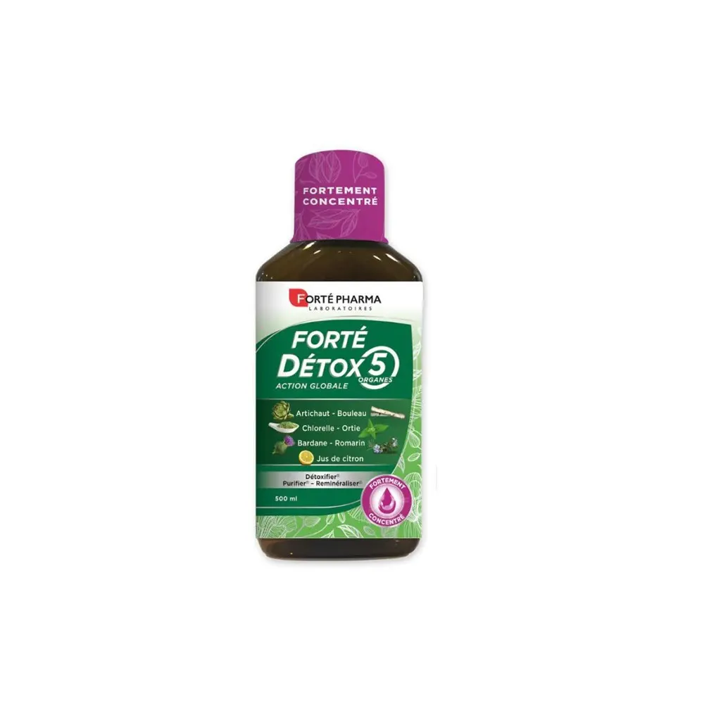 Forte Pharma FORTE ديتوكس شامل X5 ليمون 500 مل