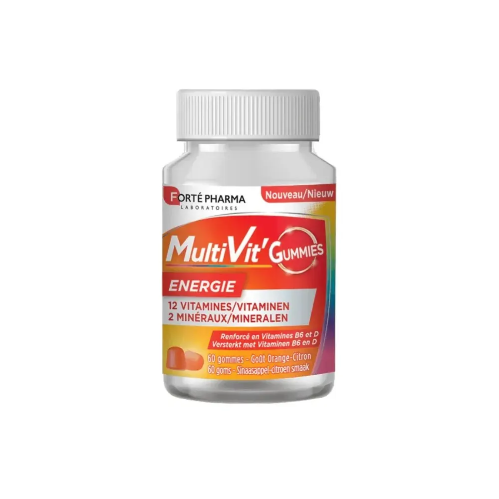 FORTE PHARMA MULTIVIT' طاقة B60 علكة