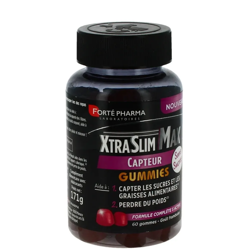 Forté Pharma XtraSlim Max Capteur 60 Gummies