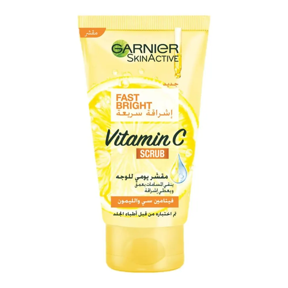 Garnier Fast Bright - skin active scrub vitamine c 150ml