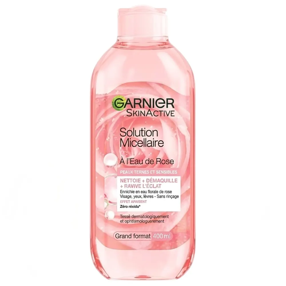 Garnier محلول ميسيلار وردي 400 مل