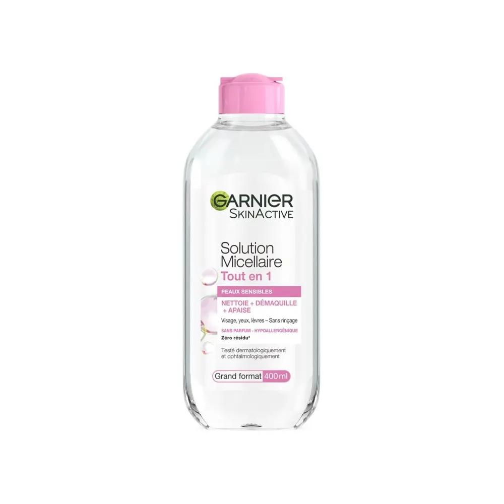 Garnier باك محلول ميسيلار الكل في 1 للبشرة الحساسة 400 مل * 2