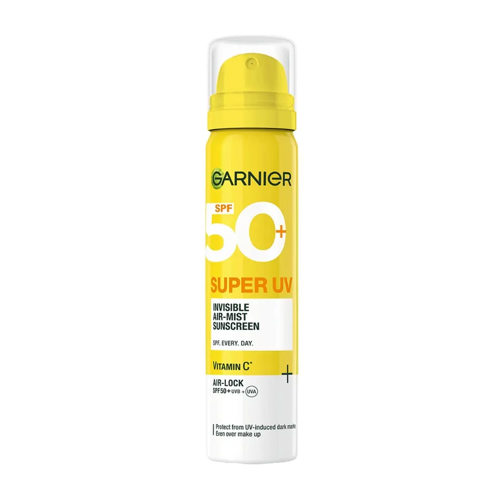 Garnier Super UV غير مرئي Air-Mist واقي شمس 75 مل