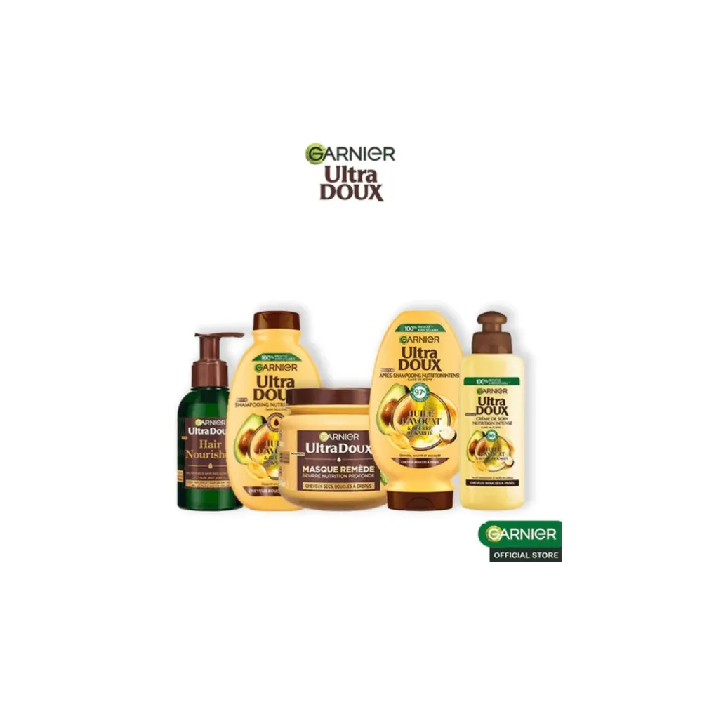 Garnier Ultra Doux أفوكادو روتين للشعر الخشن