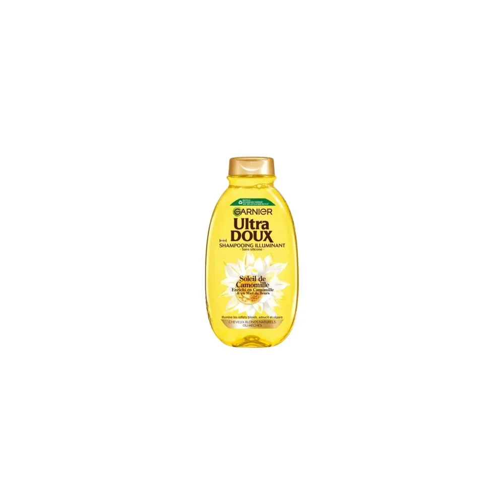 GARNIER ULTRA DOUX البابونج شامبو مضيء SOLEIL 400 مل