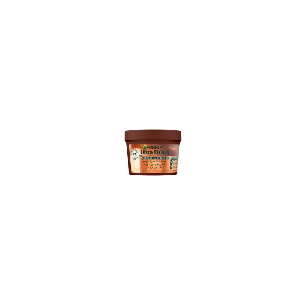 Garnier ultra doux hair food masque lissant noix de coco 390 ml